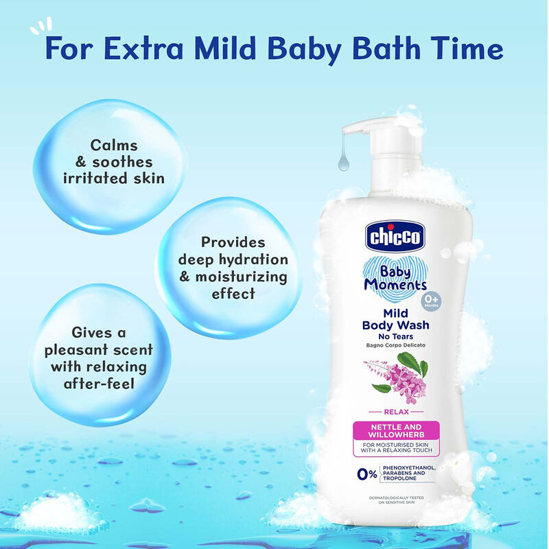 Chicco Baby Mild Body Wash Relax  - 500 ml