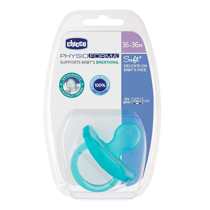 Chicco Soother Cmft 0-6 Blue