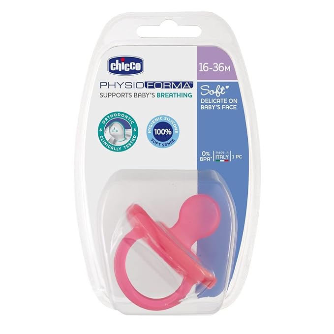 Chicco Silicone Physio Soft Soother - 1 Piece 16-36