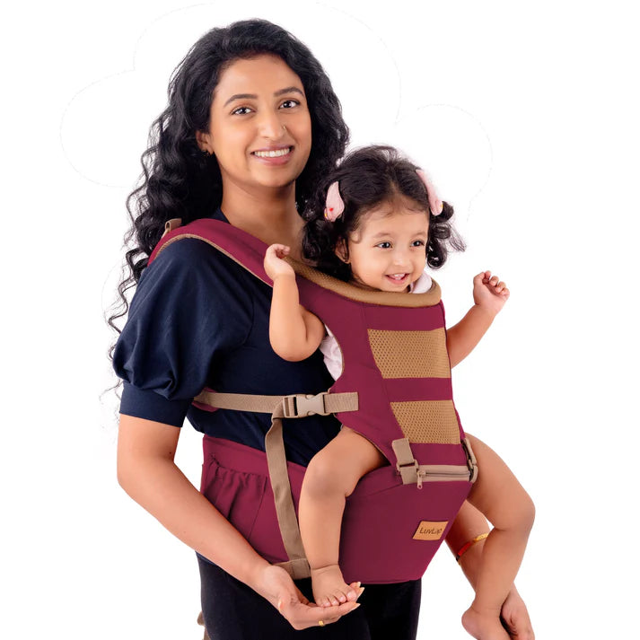 LuvLap Royal Hip Seat Carrier - Purple