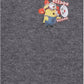 Minions Sleeveless Printed Vest With Contrast Neckline - Grey & Red 6 to 8